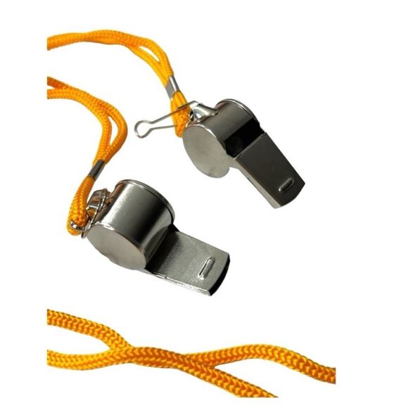 Volleyball Sports Athletic Whistles 2 Pack Referee - Picture 1 of 3